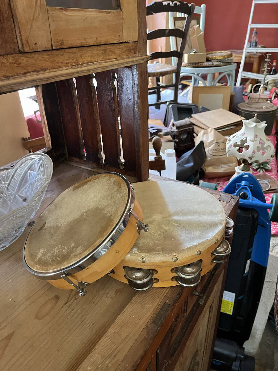 Ταμπουρίνο - και τα δύο μαζί